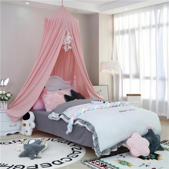 Canopy for Kids Bed,Extra Large Canopy for Girls Room Decoration Princess Castle - Picture 2 of 8